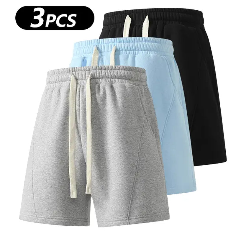 Men’s 3/4 Pocket Shorts – Lightweight, breathable, and comfortable. Great for running, workouts, outdoor activities, or everyday wear. Features drawstring waist, handy pockets, and multiple color options.