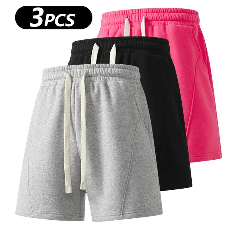 Men’s 3/4 Pocket Shorts – Lightweight, breathable, and comfortable. Great for running, workouts, outdoor activities, or everyday wear. Features drawstring waist, handy pockets, and multiple color options.