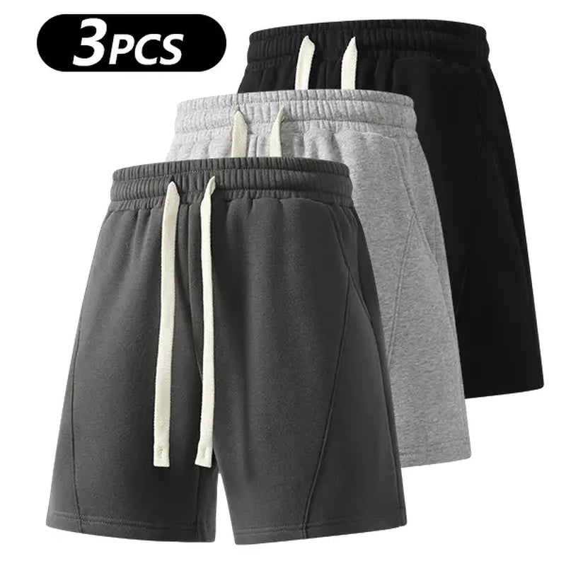 Men’s 3/4 Pocket Shorts – Lightweight, breathable, and comfortable. Great for running, workouts, outdoor activities, or everyday wear. Features drawstring waist, handy pockets, and multiple color options.